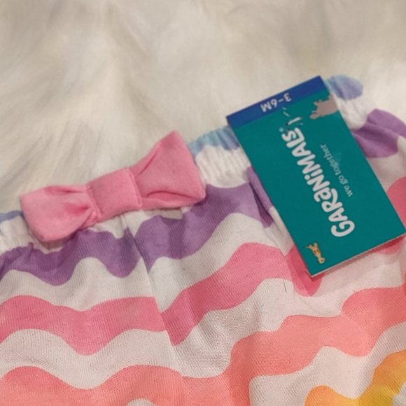 🆕️ Garanimals Baby Girls Bodysuit & Shorts Bundle, 3-6M - Picture 9 of 10